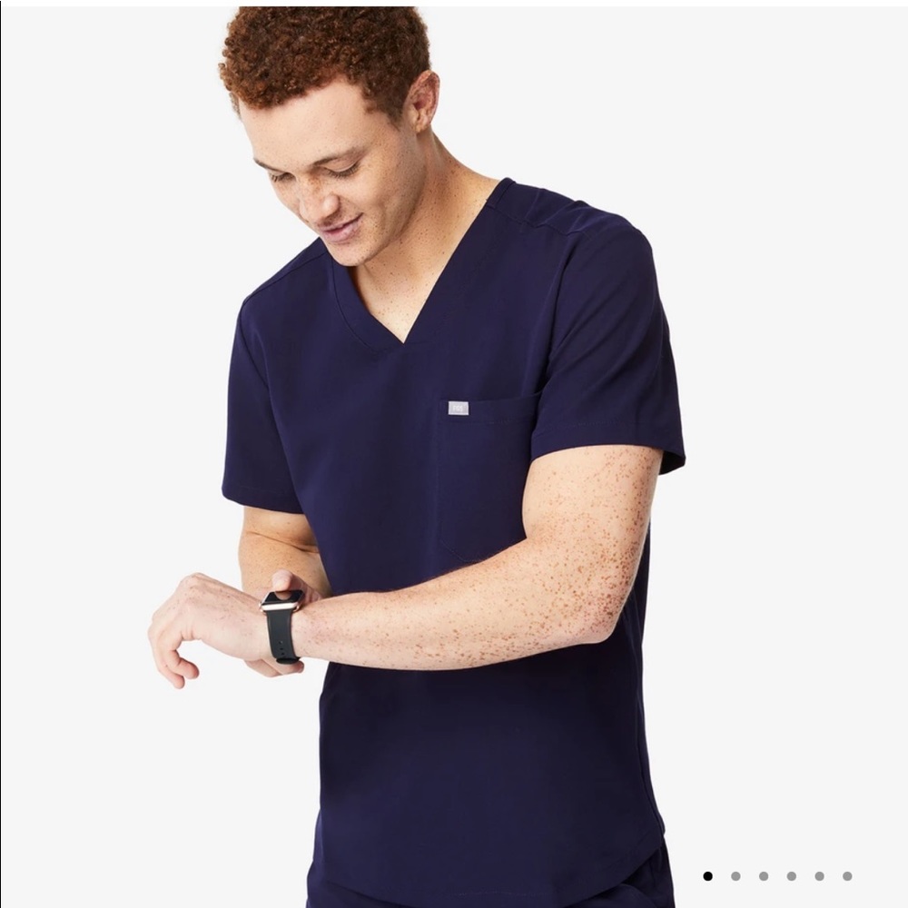 Navy Figs scrub top - never worn!